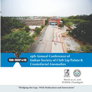15th ISCLP & CA  15th Annual Conference of Indian Society of Cleft Lip Palate & Craniofacial Anomalies