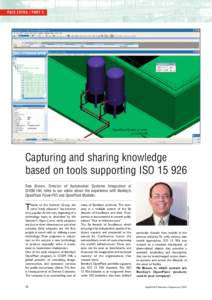 Capturing and sharing knowledge based on tools supporting ISO 15926