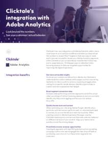 Web analytics / Business intelligence / Marketing / Customer experience management / Analytics / Big data / Touchpoint / Adobe Systems / Conversion marketing / Session replay / Adobe Marketing Cloud