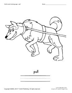 Dolch Word Coloring Pages Second Grade Set