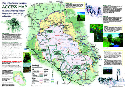 The Otterburn Ranges  ACCESS MAP Russell’s Cairn