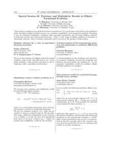 Partial differential equations / Dirichlet problem / Elliptic operator / Calculus of variations / P-Laplacian / Elliptic curve / Laplace operator / Variational inequality / Elliptic boundary value problem / Obstacle problem