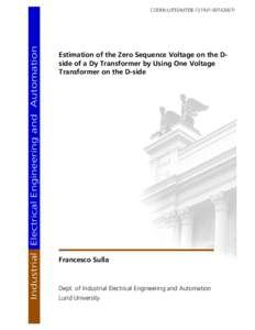 Microsoft Word - Zero sequence voltage report.doc
