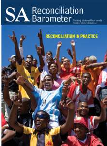 SA  Reconciliation Barometer  Tracking socio-political trends