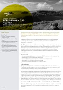 COMMTEL CASE STUDY  PERUSAHAAN GAS NEGARA  Mission-critical infrastructure for the Trans-Asian