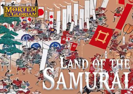 Army Lists Land of the Samurai Contents • • •