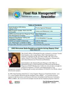 Meteorology / Hydraulic engineering / United States Army Corps of Engineers / HEC-RAS / GSSHA / Engineer Research and Development Center / Flood / HEC-HMS / Hydrological transport model / Earth / Hydrology / Physical geography