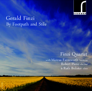 Gerald Finzi  By Footpath and Stile Finzi Quartet