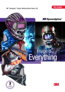 3M™ Speedglas™ Graphic Welding Helmet Series 100  Image is New Designs