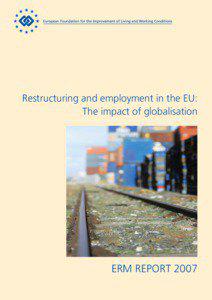 Restructuring and employment in the EU: The impact of globalisation