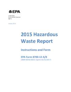 United States Environmental Protection Agency January 2015