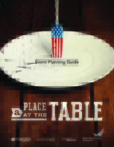 Event Planning Guide  TABLE OF C ON T ENT S 1