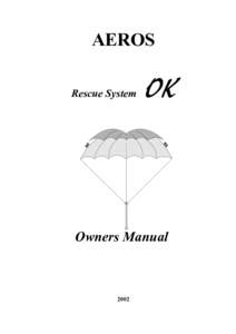 AEROS Rescue System OK  Owners Manual