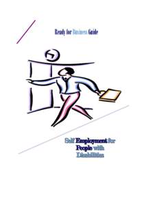 Ready for Business Guide  Self Employment for People with Disabilities