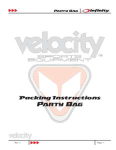 PARTY BAG  Packing Instructions PARTY BAG