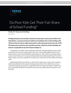 Do Poor Kids Get Their Fair Share of School Funding?