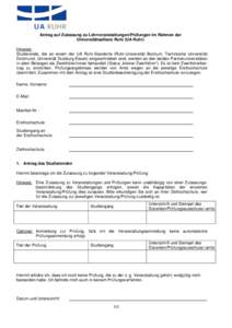 Microsoft Word - Formular_Antrag auf Zulassung zu Lehrveranstaltungen in der UA Ruhr_23