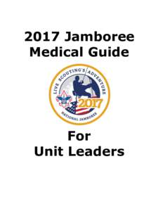 2017 Jamboree Medical Guide For Unit Leaders
