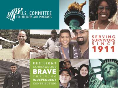 WHO WE ARE U.S. Committee for Refugees and Immigrants   