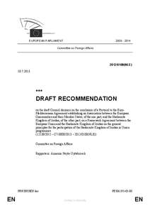 [removed]EUROPEAN PARLIAMENT Committee on Foreign Affairs[removed]NLE)