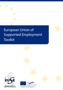 European Union of Supported Employment Toolkit Contents