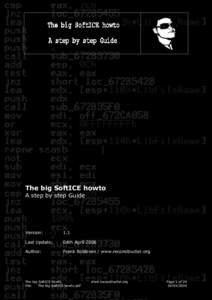 Microsoft Word - The big SoftICE howto.doc