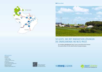 RWE Deutschland  Prüm Üttfeld  Smart Country