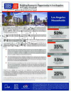 Building Economic Opportunity in Los Angeles: LOS ANGELES A Data Profile  Los Angeles