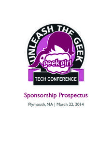 !  Sponsorship Prospectus Plymouth, MA | March 22, 2014  What?