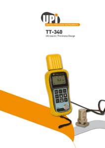 TT-340  Ultrasonic Thickness Gauge tt-340 ultrasonic wall THICKNESS GAUGE