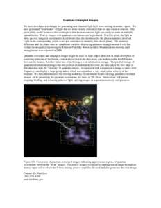 Microsoft Word - Quantum Entangled Images.doc
