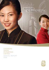 Diversifying With The Changing Face Of Asia OVERSEAS UNION ENTERPRISE
