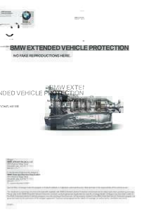 BMW Extended Vehicle Protection bmwusa.com  The Ultimate