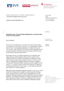EOBVR  Verband Association of German Banks | P.O. Box[removed] | 10062 Berlin | Germany