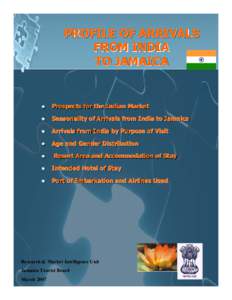 Microsoft PowerPoint - Profile of India Visitors Cover page