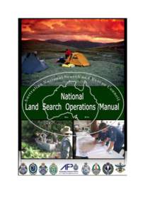 Nov  2014 National Land Search Operations Manual