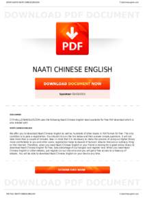 BOOKS ABOUT NAATI CHINESE ENGLISH  Cityhalllosangeles.com NAATI CHINESE ENGLISH