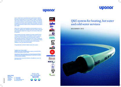 Q&E PEX Plumbing Installation 2012.indd