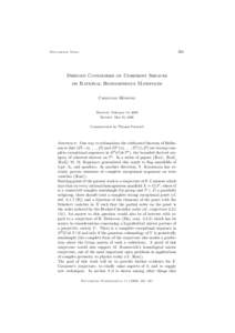261  Documenta Math. Derived Categories of Coherent Sheaves on Rational Homogeneous Manifolds