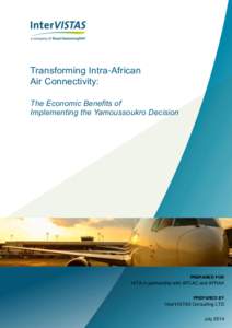 z  Transforming Intra-African Air Connectivity: The Economic Benefits of Implementing the Yamoussoukro Decision