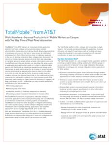 AT&T Mobility / Sybase iAnywhere / Mobile virtual private network / Technology / Mobile technology / Wireless