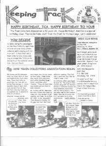 Personal life / Food and drink / Birthdays / Culture / Toy trains / Train Collectors Association / Cake / Birthday cake / Toy / Happy Birthday to You