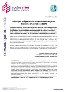 Microsoft Word - Communiqué Ecoles Aries - RECA.docx