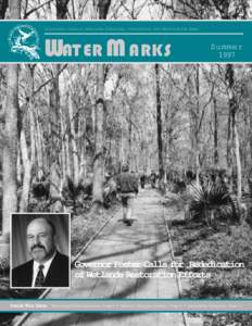 Louisiana Coastal Wetlands Planning, Protection and Restoration News  WAT ER M ARKS Summer 1997
