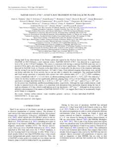 The Astrophysical Journal, 785:4 (7pp), 2014 April 10  C[removed]doi:[removed]637X[removed]