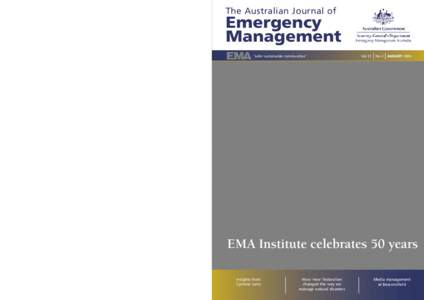 The Australian Journal of  Emergency Management Vol. 21 | No.3 | August 2006