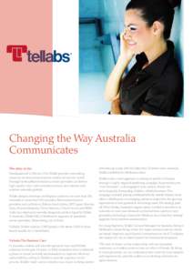 Tellabs Annual Report 2006
