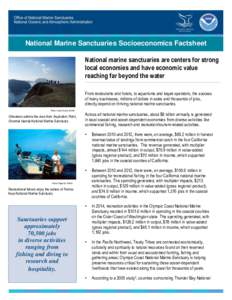 National Marine Sanctuaries Socioeconomics Factsheet