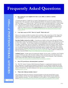 postdoc FAQ sheet-updated F2012