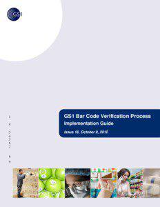GS1 Bar Code Verification Process- Implementation Guide  1